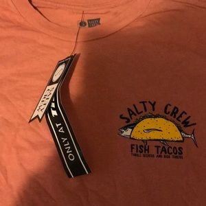 Salty Crew L kids shirt Taco Seeker Shirt
